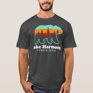 Lake Harmony Pennsylvania Bear Poconos Vacation Re T-Shirt