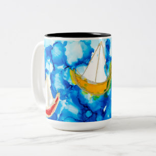 Lake Harriet Sails Lovitude Soul Painting Mug