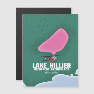 Lake Hillier Australian map.