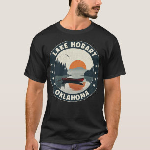 Lake Hobart Oklahoma Sunset T-Shirt