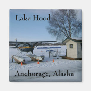 Lake Hood, Anchorage, Alaska Magnet