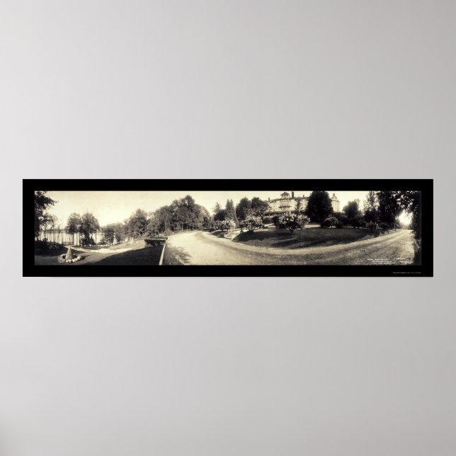 Lake Hopatcong Breslin Photo 1913 Poster (Front)