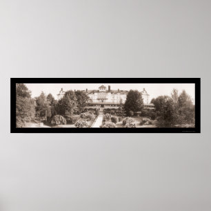 Lake Hopatcong Hotel Photo 1913 Poster