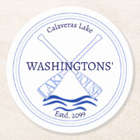 Lake House Drink Beer Cottage Bottle Coasters