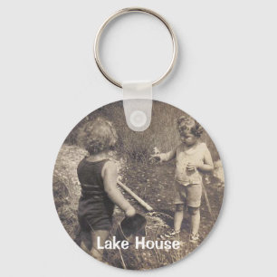 Lake House Keycahin Key Ring