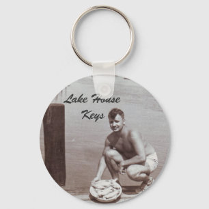 Lake House Keychain