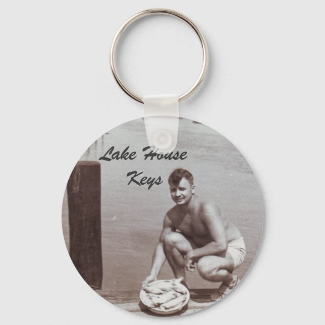 Lake House Keychain (Front)