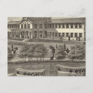 Lake House, Spring Lake, NJ Postcard