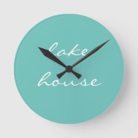 Lake House Teal Blue Aqua White Elegant Cool 2020