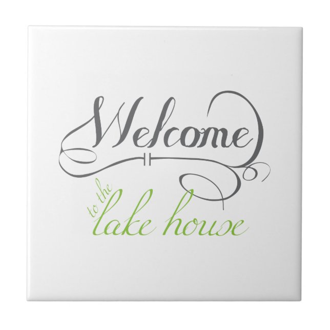 Lake House Tile (Front)