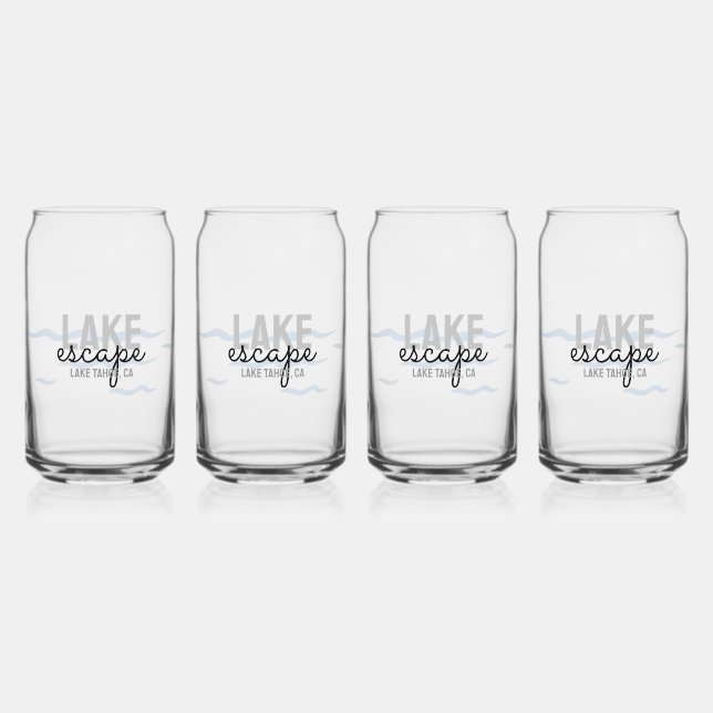 Lake House Vacation Rental -  Can Glass (Front)