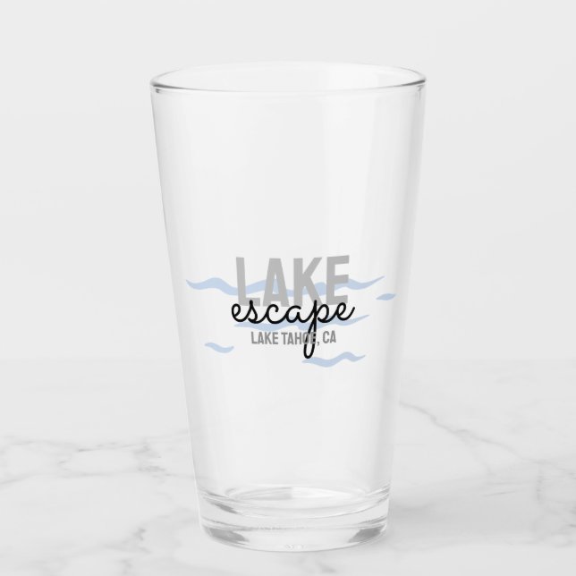 Lake House Vacation Rental -  Glass (Front)