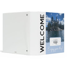 Lake House Vacation Rental - Welcome Binder