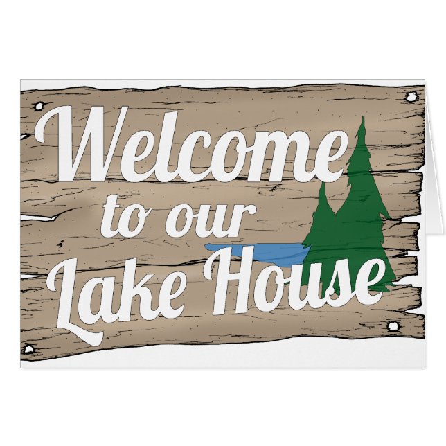 lake house welcome (Front Horizontal)