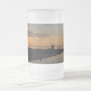 Lake Huron Golden Morning Frosted Mug