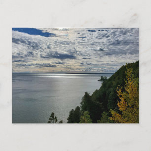 Lake Huron, Mackinac Island View Postcard