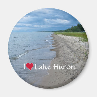 Lake Huron Summer Beach Magnet