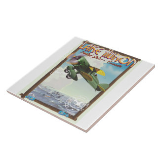 Lake Huron - USA - Canada Tile