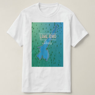 Lake Idro Italy travel poster T-Shirt