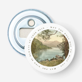 Lake in Kerry Ireland with Irish Blessing Bottle Opener