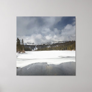 Lake in Sierra Nevada Canvas Print