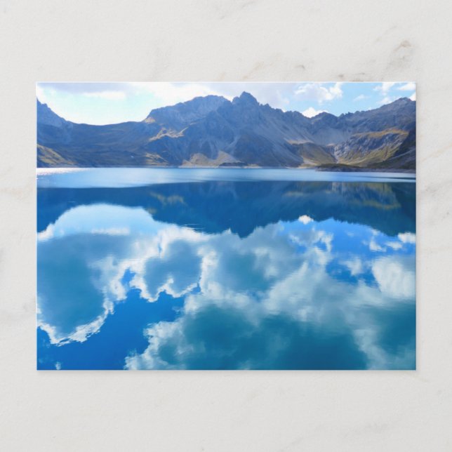 Lake " in the mountains" postcard (Front)