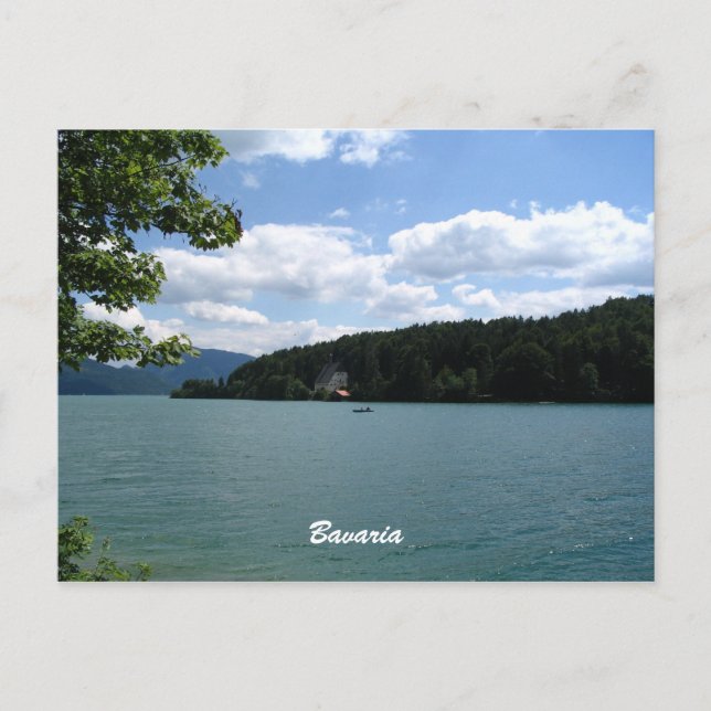 Lake in Upper Bavaria Postcard (Front)