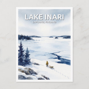 Lake Inari Finland Postcard