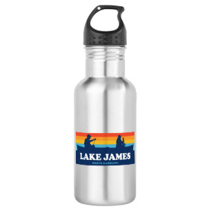 Lake James North Carolina Canoe 532 Ml Water Bottle