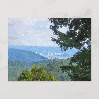 Lake Jocassee South Carolina Beautiful Lake Postcard