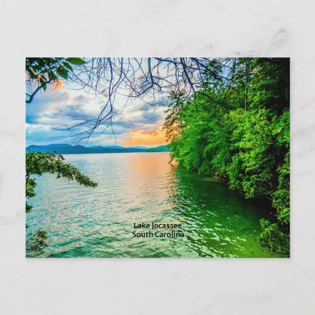Lake Jocassee, South Carolina, Postcard (Front)