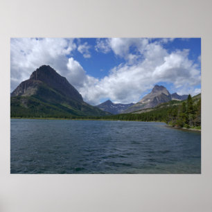 Lake Josephine at Glacier National Park Poster