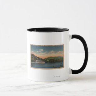Lake Junaluska, NC - View of Cherokee Boat Mug