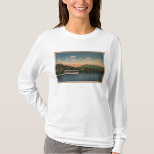 Lake Junaluska, NC - View of Cherokee Boat T-Shirt