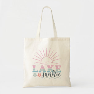 Lake Junkie - Companion for Your Water Adventures Tote Bag