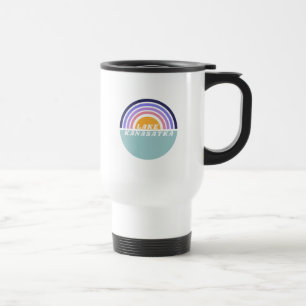 Lake K Retro Rainbow Mug