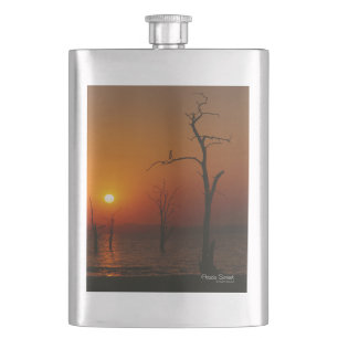 Lake Kariba Hip Flask