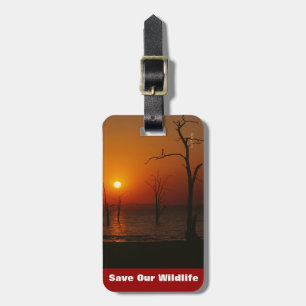 Lake Kariba Luggage Tag