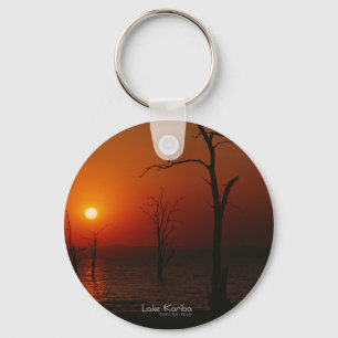 Lake Kariba Sunset Keychain