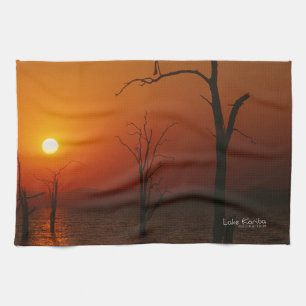 Lake Kariba Tea Towel