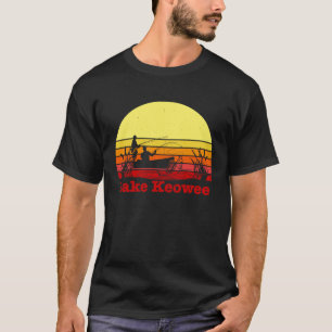 Lake Keowee South Carolina Fishing Fishermen Desig T-Shirt