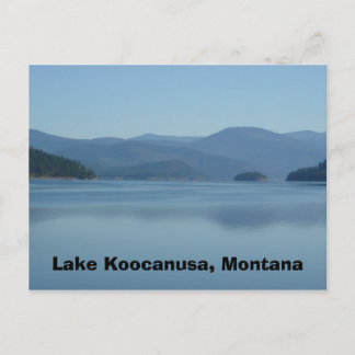 Lake Koocanusa Montana Postcard