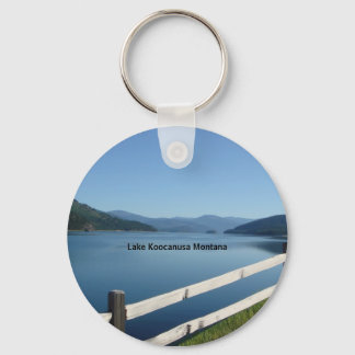 Lake Koocanusa Northwest Montana Key Ring