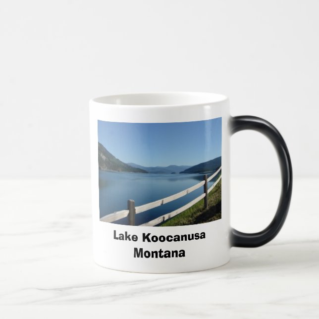 Lake Koocanusa Northwest Montana Magic Mug (Right)