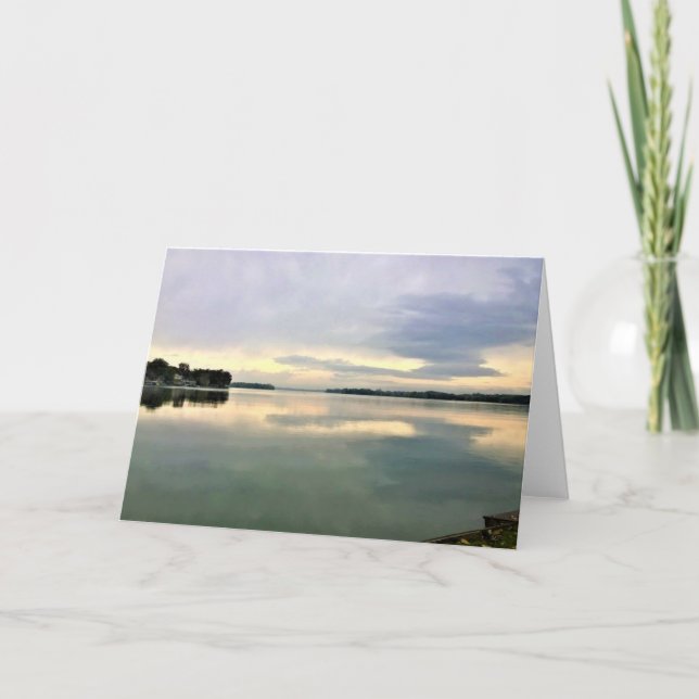 Lake La Belle, Oconomowoc, Wisconsin Card (Front)