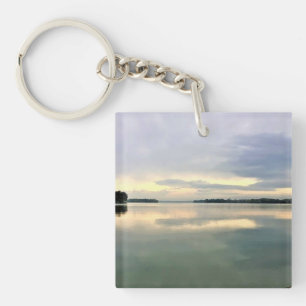 Lake La Belle, Oconomowoc, Wisconsin Key Ring