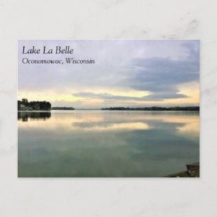 Lake La Belle, Oconomowoc, Wisconsin Postcard