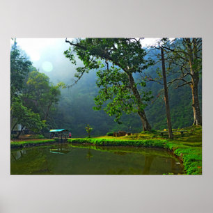Lake - Landscape Cityscape Nature Scenery Poster