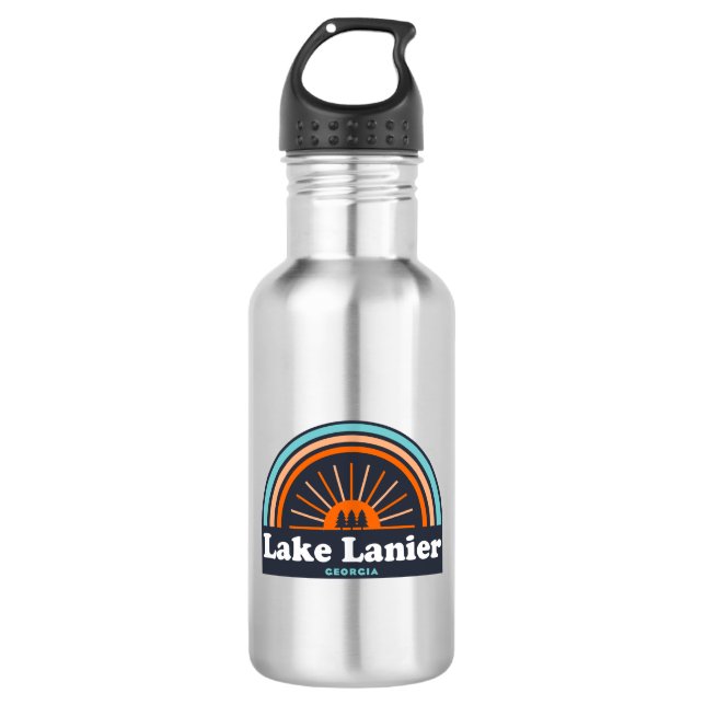 Lake Lanier Georgia Rainbow 532 Ml Water Bottle (Front)