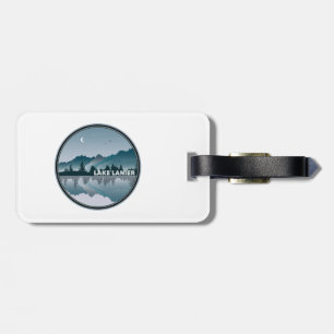 Lake Lanier Georgia Reflection Luggage Tag